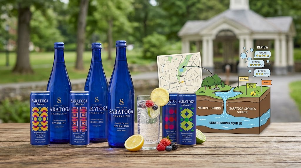 Saratoga Sparkling Water: Flavors, Source, and a Full Honest Review